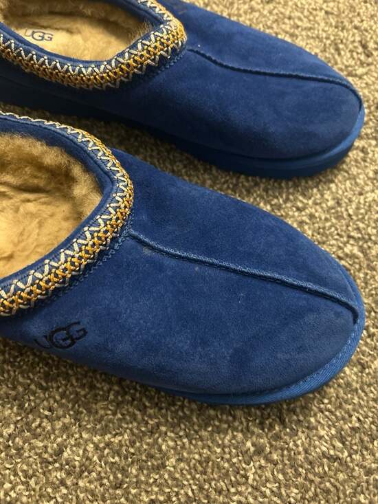UGG Men's Tasman Slipper in Dive Blue - Picture 6 of 7